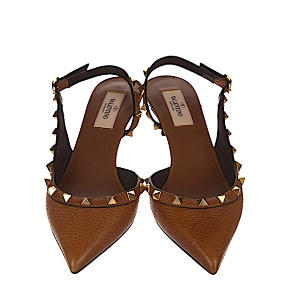 Valentino Garavani Rockstud Half-d'Orsay Slingback Pump - Picture 5 of 12